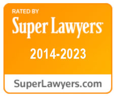 Super Lawyers badge 2014- 2023