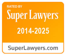 Super Lawyers badge 2014 - 2025